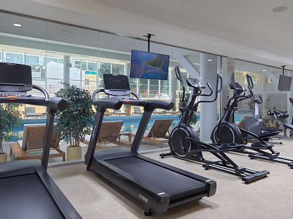 Санаторий «Плаза» г. Кисловодск. Тренажёрный зал